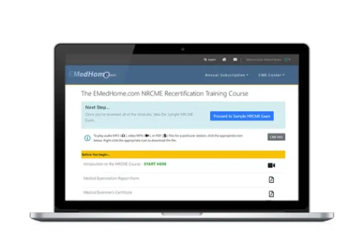 NRCME Recertification